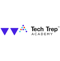 Tech Trep Academy logo on translucent background